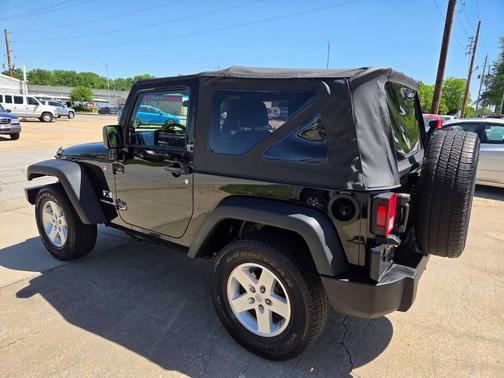 Black 2008 Jeep Wrangler X