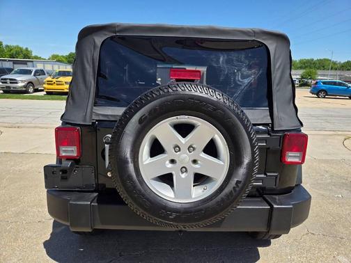 Black 2008 Jeep Wrangler X