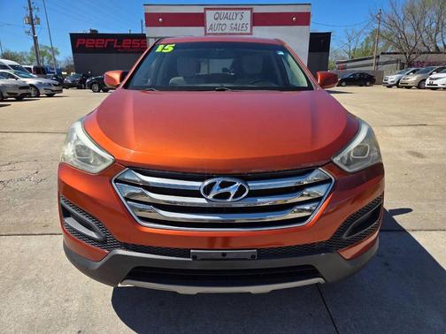 Orange 2015 Hyundai Santa Fe Sport 2.4L