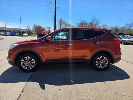 Orange 2015 Hyundai Santa Fe Sport 2.4L