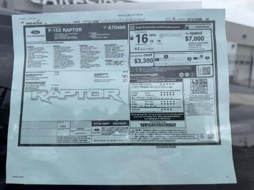 2025 Ford F-150 Raptor