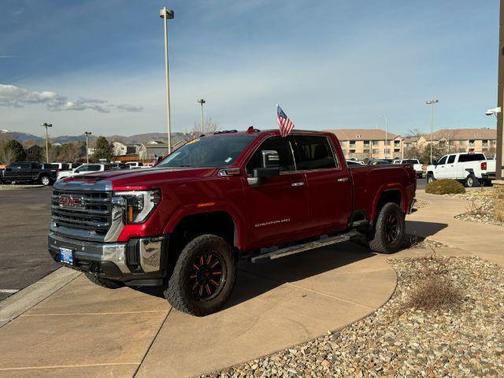 Volcanic Red Tintcoat 2024 GMC Sierra 2500 SLT