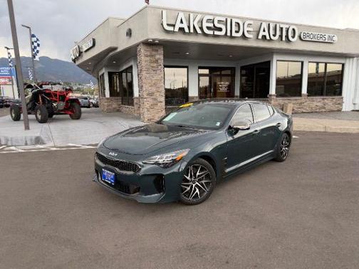 Ascot Green 2023 Kia Stinger GT-Line