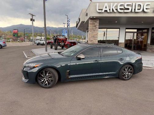 Ascot Green 2023 Kia Stinger GT-Line