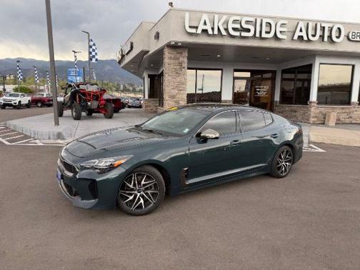 Ascot Green 2023 Kia Stinger GT-Line