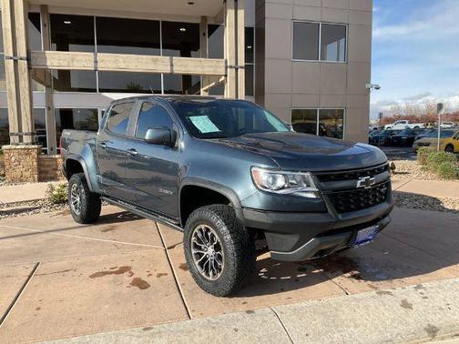 Shadow Gray Metallic 2019 Chevrolet Colorado ZR2