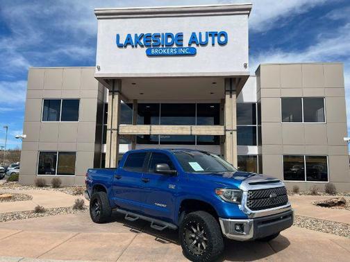 Blazing Blue 2018 Toyota Tundra SR5