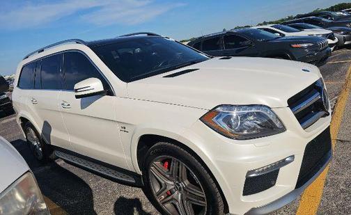 Diamond White 2015 Mercedes-Benz GL-Class GL 63 AMG