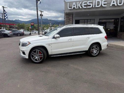 Diamond White 2015 Mercedes-Benz GL-Class GL 63 AMG