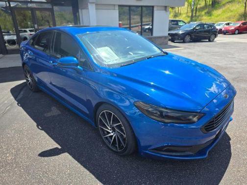 Lightning Blue 2018 Ford Fusion Titanium