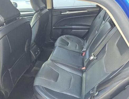 Lightning Blue 2018 Ford Fusion Titanium