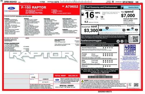 2025 Ford F-150 Raptor