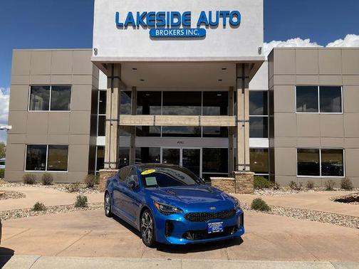 Blue 2020 Kia Stinger GT2