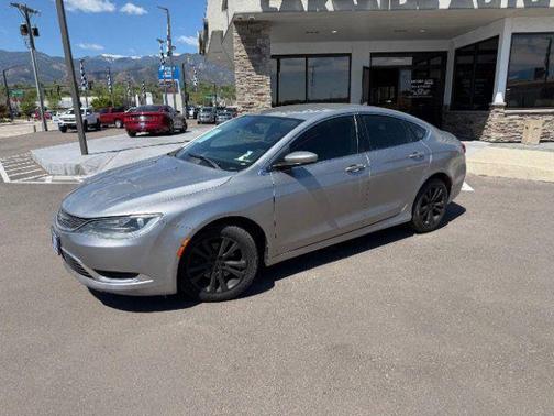 Billet Silver Metallic Clearcoat 2016 Chrysler 200 Limited
