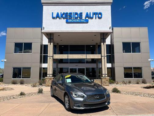 Graphite Shadow 2015 INFINITI Q50 Premium