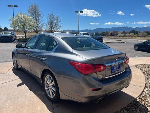 Graphite Shadow 2015 INFINITI Q50 Premium