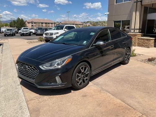 Phantom Black 2018 Hyundai SONATA Sport 2.0T