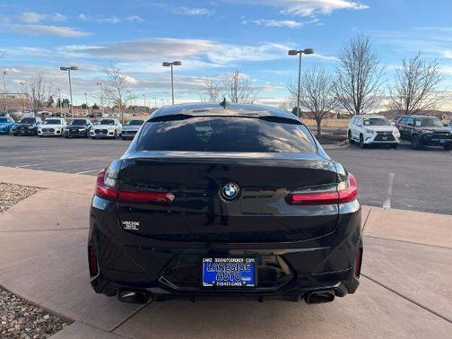 Black Sapphire Metallic 2023 BMW X4 xDrive30i