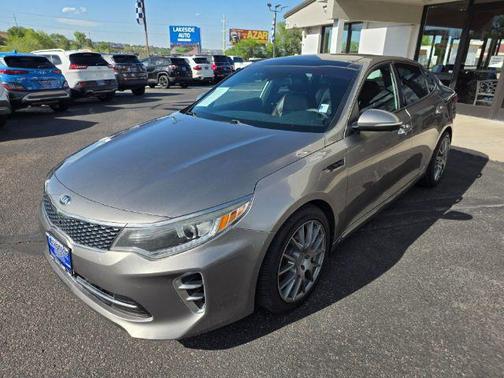 Titanium Silver 2016 Kia Optima SXL Turbo