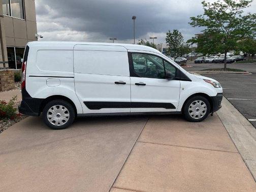 Frozen White 2020 Ford Transit Connect XL Cargo Van