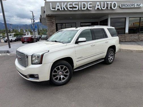 White Diamond Clearcoat 2015 GMC Yukon Denali