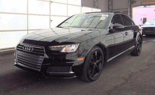 Brilliant Black 2019 Audi A4 2.0T Premium