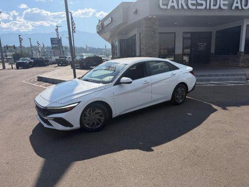 Serenity White 2024 Hyundai ELANTRA SEL