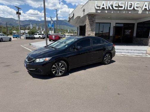 Crystal Black Pearl 2013 Honda Civic EX
