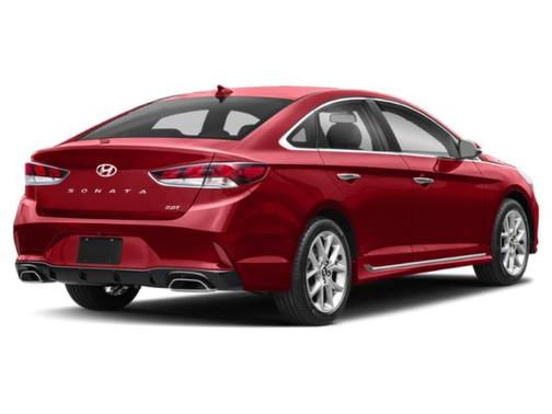 Scarlet Red 2018 Hyundai SONATA Sport 2.0T