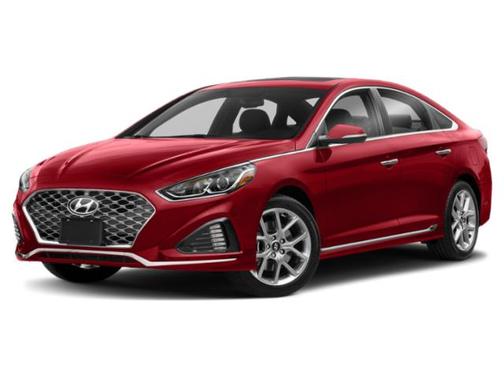 Scarlet Red 2018 Hyundai SONATA Sport 2.0T
