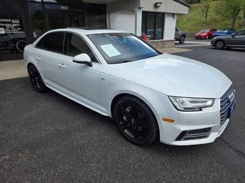Glacier White 2017 Audi A4 2.0T Premium Plus