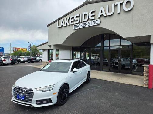 Glacier White 2017 Audi A4 2.0T Premium Plus