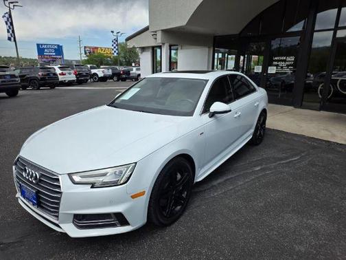 Glacier White 2017 Audi A4 2.0T Premium Plus