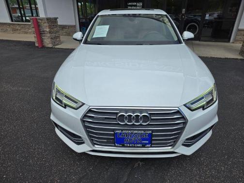 Glacier White 2017 Audi A4 2.0T Premium Plus