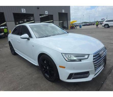 Glacier White 2017 Audi A4 2.0T Premium Plus