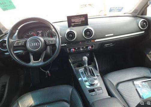 Brilliant Black 2017 Audi A3 2.0T Premium