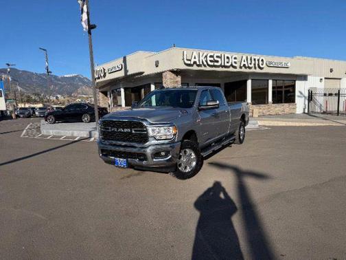 Billet Silver Metallic Clearcoat 2022 RAM 2500 Big Horn Crew Cab 4x4 8' Box