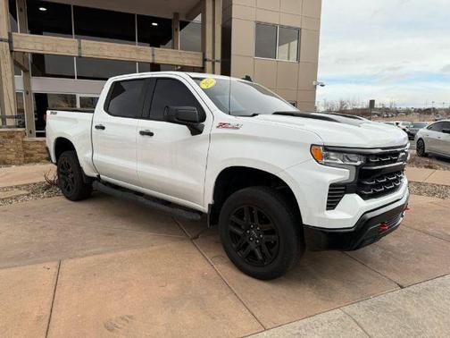 Summit White 2022 Chevrolet Silverado 1500 LT Trail Boss