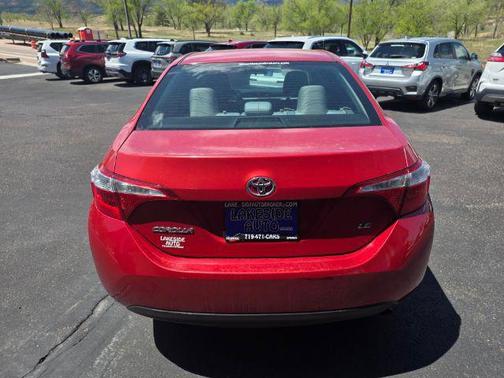 Barcelona Red Metallic 2016 Toyota Corolla LE