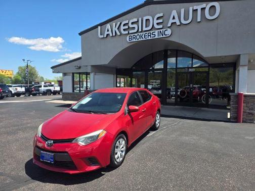 Barcelona Red Metallic 2016 Toyota Corolla LE