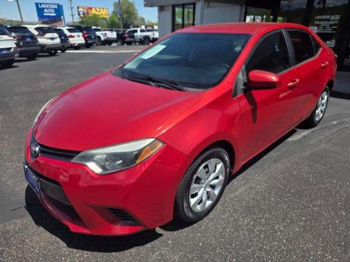 Barcelona Red Metallic 2016 Toyota Corolla LE