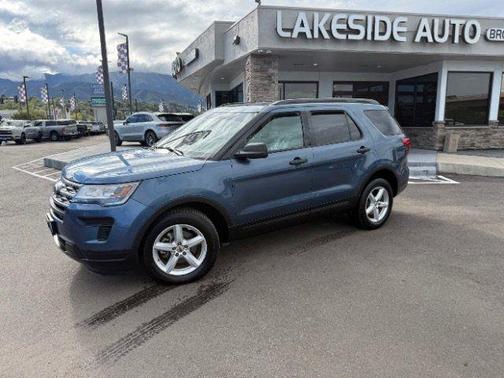 Blue Metallic 2018 Ford Explorer Base