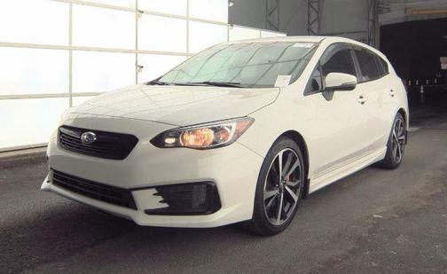 Crystal White Pearl 2020 Subaru Impreza Sport 5-Door