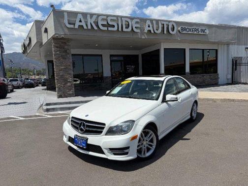 Polar White 2014 Mercedes-Benz C-Class C 300 4MATIC Sport