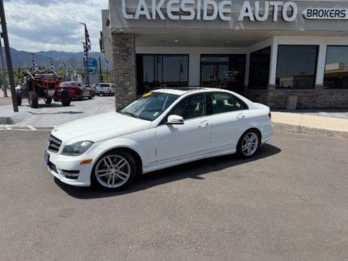 Polar White 2014 Mercedes-Benz C-Class C 300 4MATIC Sport