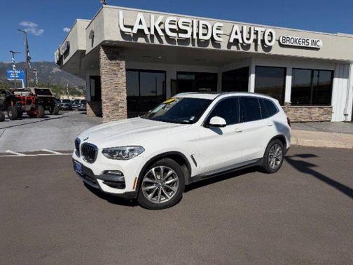 Alpine White 2019 BMW X3 xDrive30i
