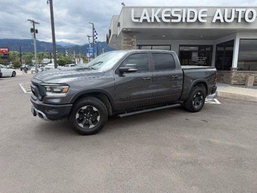 Granite Crystal Metallic Clearcoat 2019 RAM 1500 Rebel