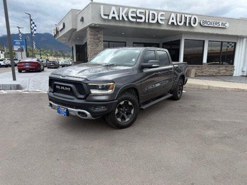 Granite Crystal Metallic Clearcoat 2019 RAM 1500 Rebel