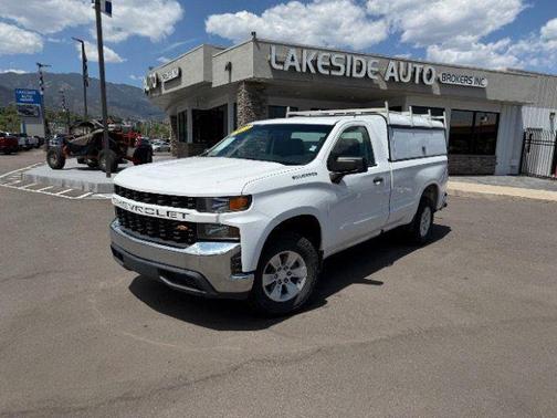 Summit White 2020 Chevrolet Silverado 1500 WT