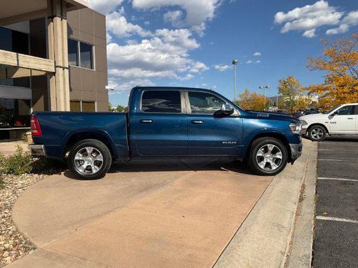 Patriot Blue Pearlcoat 2022 RAM 1500 Laramie
